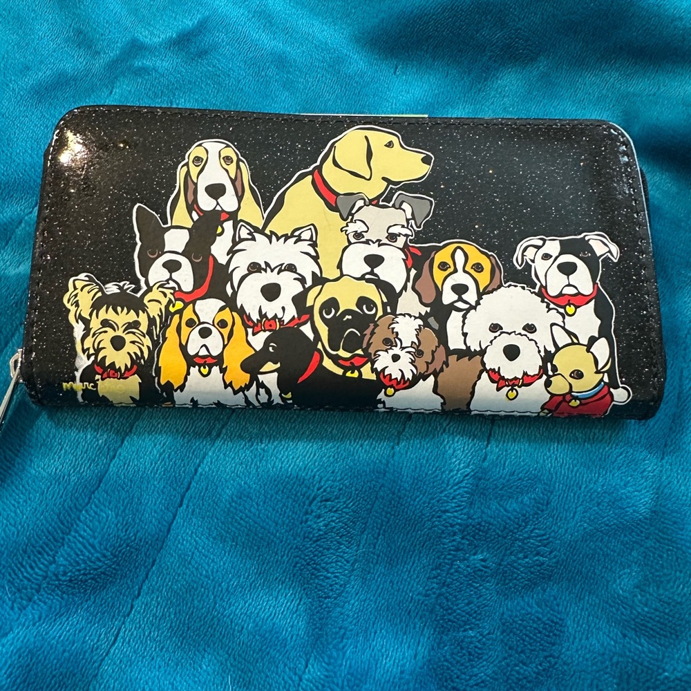 Marc Tetro Dog Print Wallet